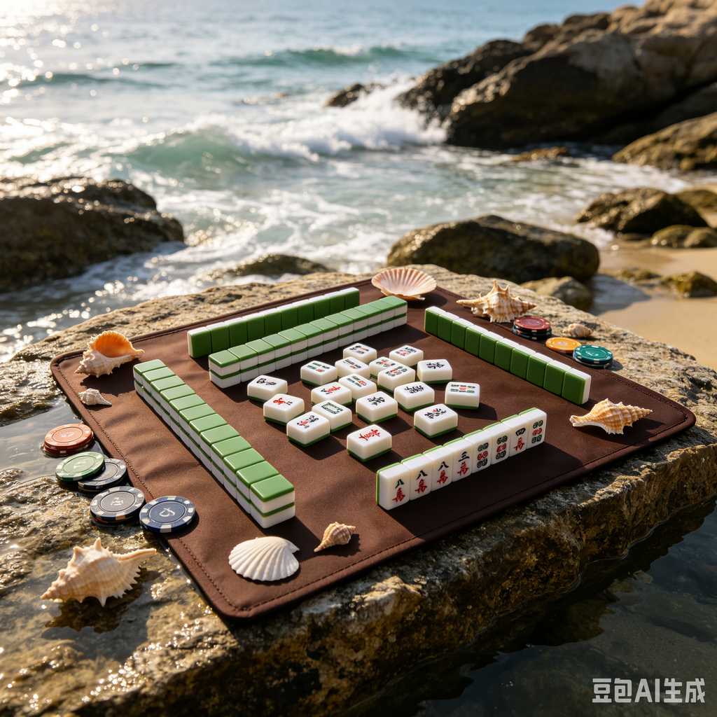 mahjong rule card included